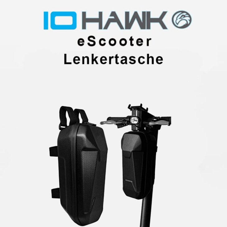 IO HAWK eScooter Lenkertasche V2 Schwarz