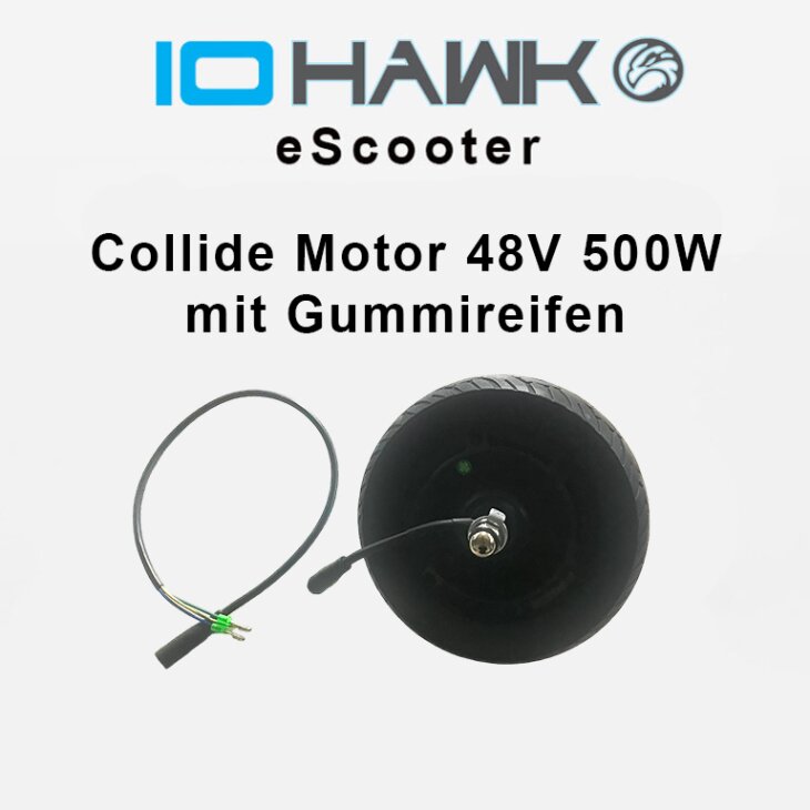 Collide - Motor 48V 500W - mit Gummireifen