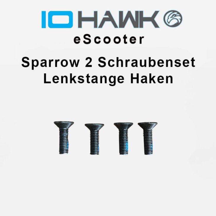 IO HAWK Sparrow 2 Schraubenset Lenkstange Haken
