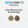 IO Hawk Nine Bremsbel&auml;ge -mechanisch
