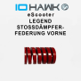 IO HAWK Legend front shock absorber suspension