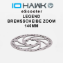 IO HAWK Legend brake disc Zoom 140mm