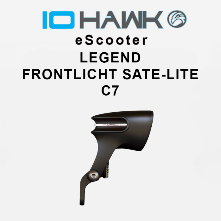 IO HAWK Legend Frontlicht Sate-Lite C7