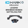 IO HAWK Legend brake disc caliper holder
