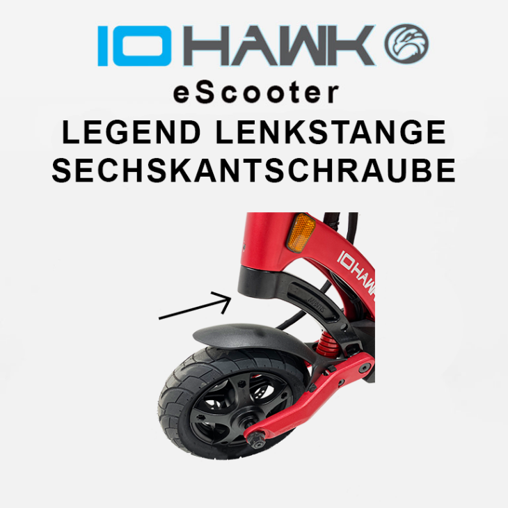 IO HAWK Legend Hex Bolt Steering Rod