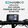 IO HAWK Exit-Cross Premium Display mit Schalter