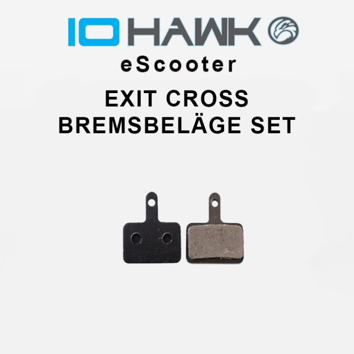 IO HAWK Exit Cross Bremsbeläge Set 1.0 - 1.6