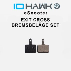 IO HAWK Exit Cross Bremsbeläge Set 1.0 - 1.6