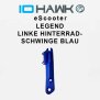 IO HAWK Legend Linke Hinterradschwinge blau