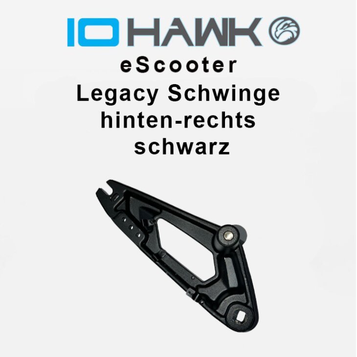 Legacy 1.0 und Legacy 2.0 Schwinge Hinten-Rechts Schwarz
