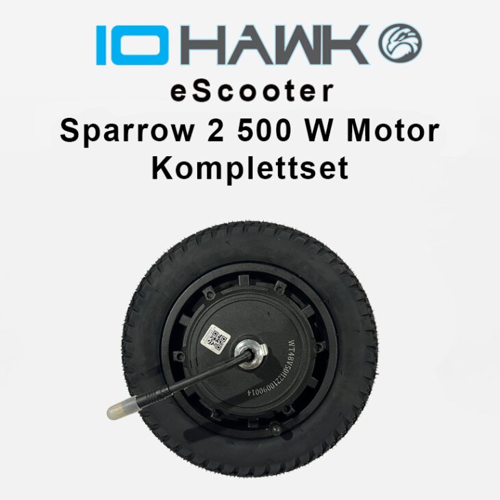 Sparrow 2 500 W motor with tires